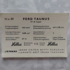 Hellas Autosarja # 89 Ford Taunus - pikkukuva 2