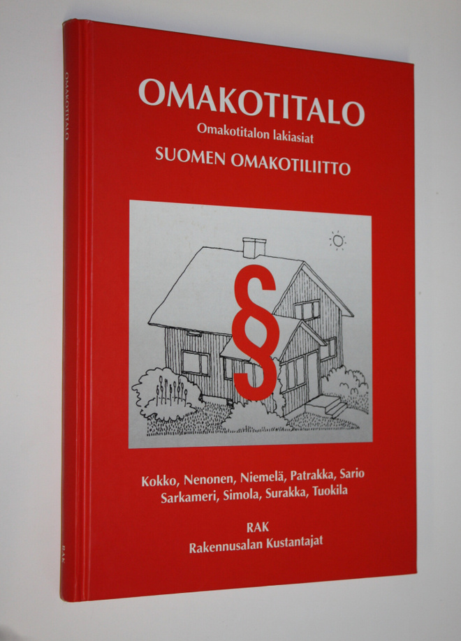 Omakotitalo : omakotitalon lakiasiat