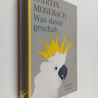Martin Mosebach : Was davor geschah : Roman - pikkukuva 1