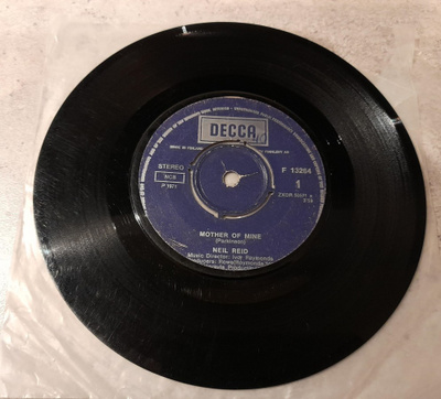 NEIL REID Mother of mine/If i could write a song  F 13264