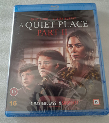 A Quiet Place part II  Blu-Ray  Uusi