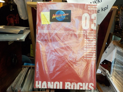HANOI ROCKS JAPAN TOURBOOK KIERTUEKIRJA