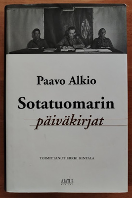 Paavo Alkio: Sotatuomarin päiväkirjat