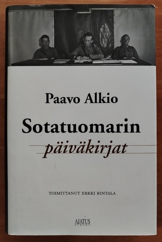 Paavo Alkio: Sotatuomarin päiväkirjat