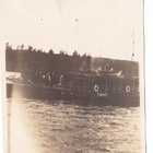 VANHA Valokuva Laiva Tähti 1920-l 8 x 10,5 cm - pikkukuva 1