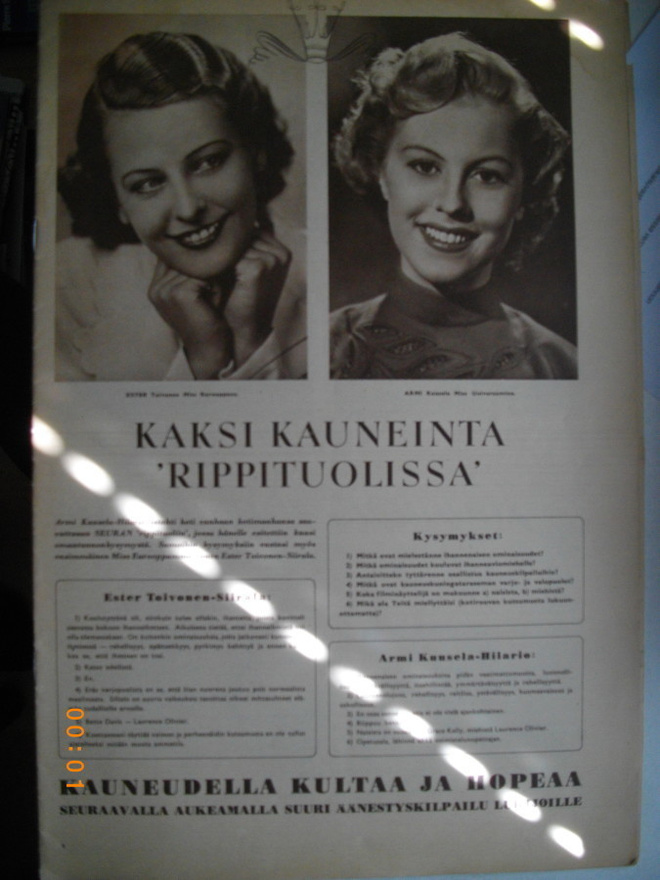 Seura lehti Nro 4/1955 (6.5)