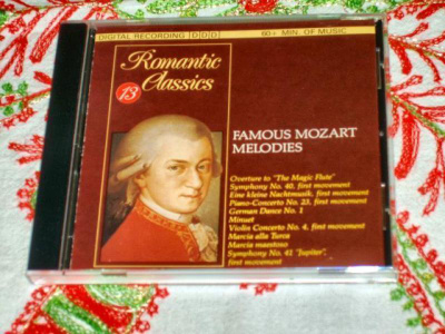 CD Romantic Classics 13 – Famous Mozart Melodies
