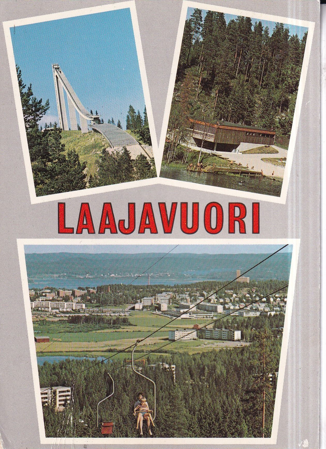 Jyväskylä. Laajavuori. sommitelmakortti, e265
