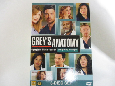 DVD GREYN ANATOMIA KAUSI 9