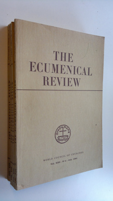 W.A. (edit.) Visser 't Hooft : The Ecumenical review No. ...