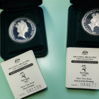 2 kpl 1 oz hopea Sydney Olympics 2000 - pikkukuva 5