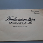 Nimikoimismalleja kansakouluille Maire Ruokosalmi v-29 - pikkukuva 2