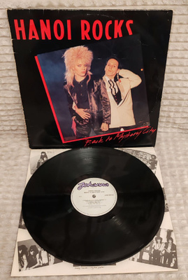 Hanoi Rocks Back To Mystery City lp