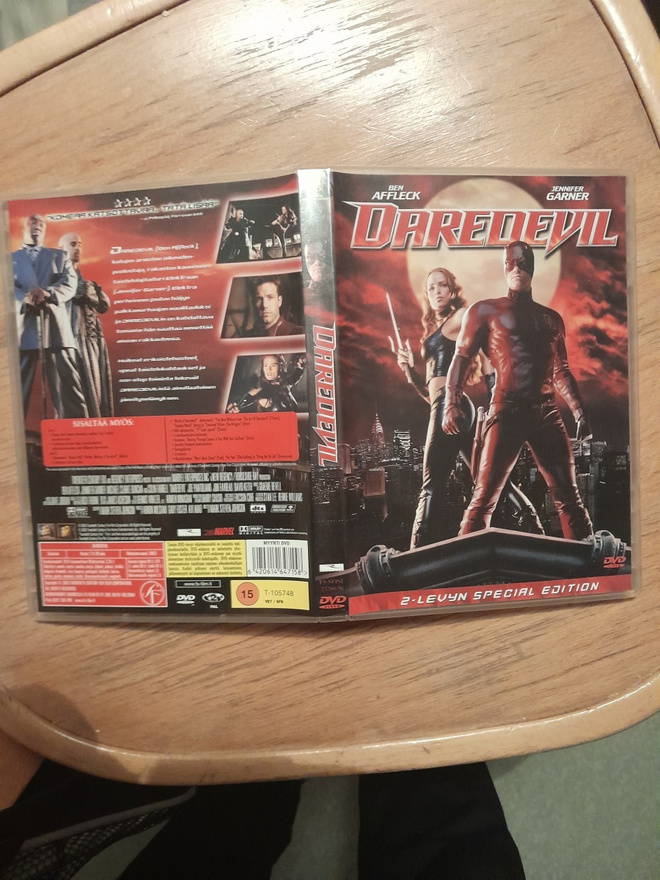 Daredevil dvd