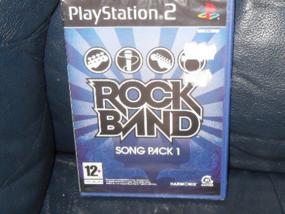 PS2 peli Rock Band song back 1
