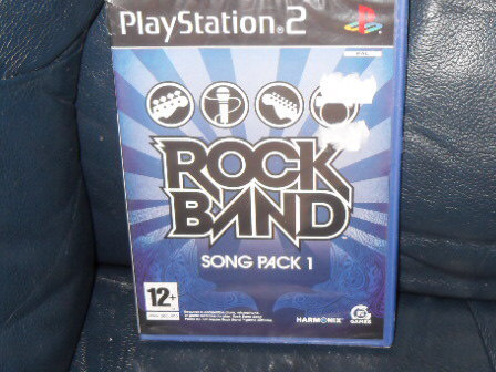 PS2 peli Rock Band  song back 1