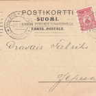 VANHA POSTIKORTTI - WIIPURI ORAVAIS FABRIK JEPUA 1913 (AB9) - pikkukuva 1