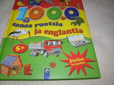 1000 sanaa ruotsia ja englantia