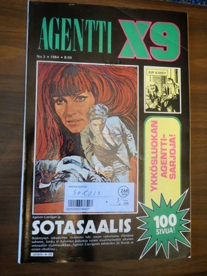 Agentti X9 # 3/1984