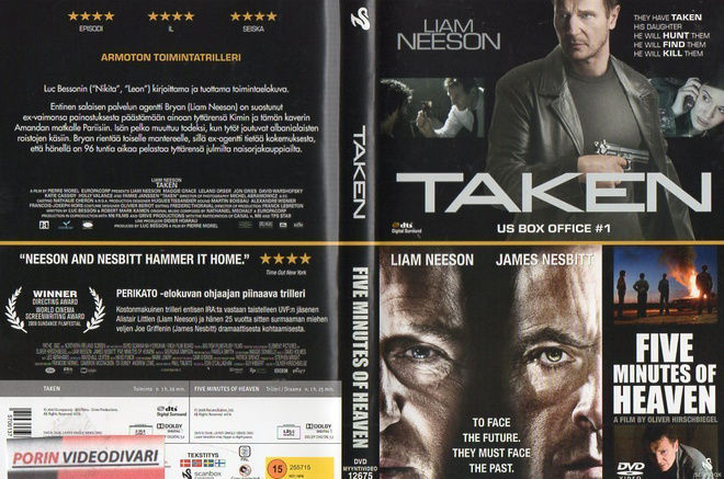 Taken (Liam Neeson) / five minutes of heaven (2DVD(19948)