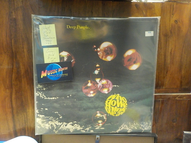 DEEP PURPLE - WHO DO WE THINK WE ARE scandi -73  EX-/EX LP