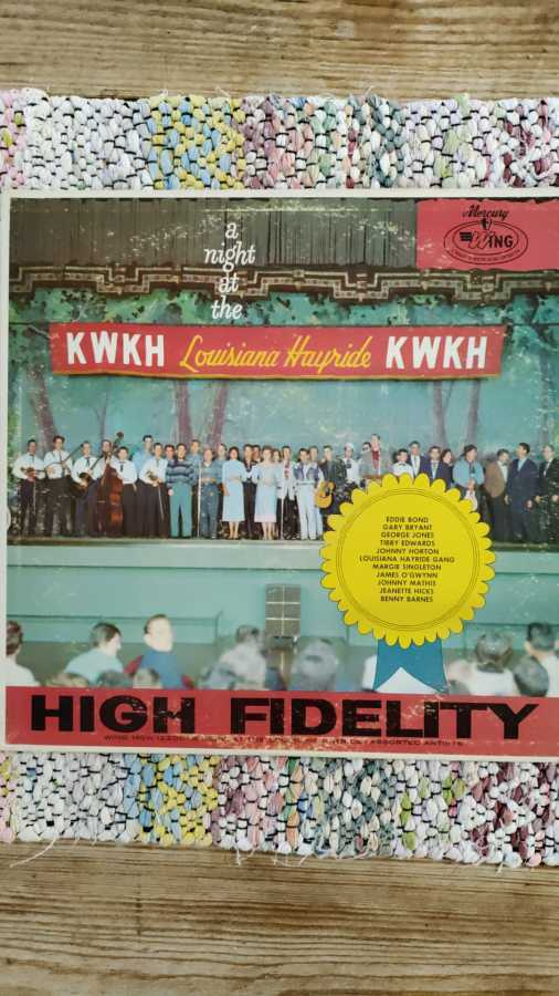 V/A - Night At The Louisiana Hayride LP US -60 HORTON, BOND