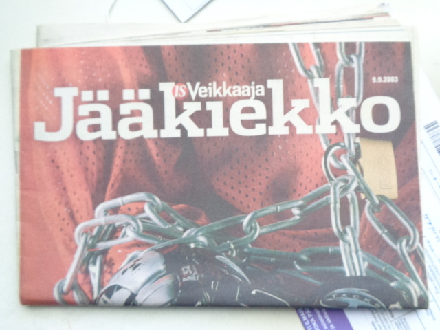 Veikkaaja - Jääkiekon SM-liiga 2003-04 (8.1)