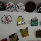 PINSSEJÄ 67 kpl mm:Superman,iron maiden,wilson,mika,black sa - pikkukuva 2