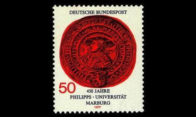Saksa 939 ** Marburgin yliopisto 450v (1977)