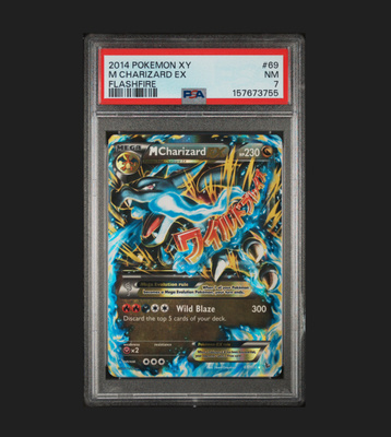 PSA 7 M Charizard EX #69 Pokemon Flashfire