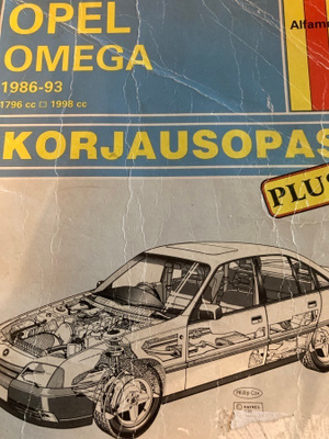 OPEL OMEGA 1986-93 - KORJAUSOPAS