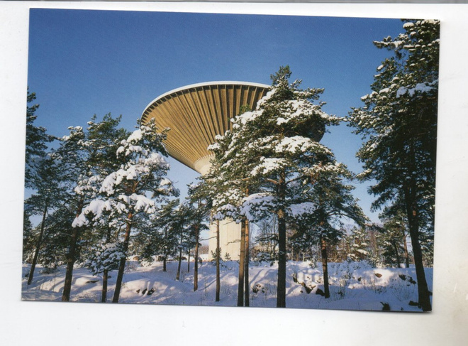 Helsinki: Lauttasaari, vesitorni