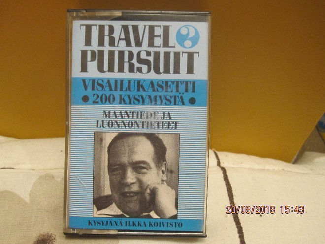 Travel pursuit Visailukasetti 200 kysymystä c-kasetti