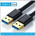 USB 3.0 USB-uros-uroskaapeli / USB3.0 jatkokaapeli 1m #29054 - pikkukuva 1