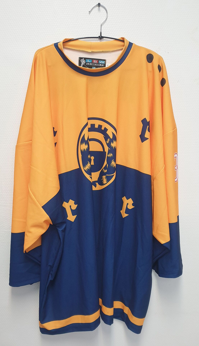 Juuso Helomaa Rauman Lukko game issue -pelipaita