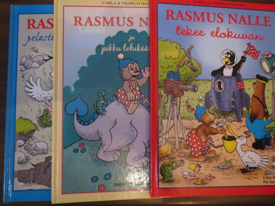 Carla & Vilhelm Hansen: Rasmus Nalle - kolme kirjaa
