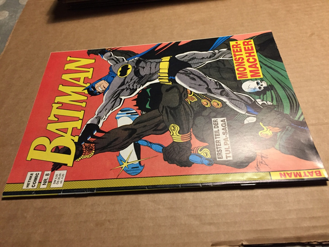 BATMAN MONSTER MACHER 8/1991 HYVÄ