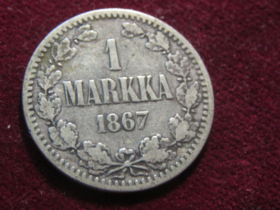 1 markka 1867