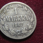1 markka 1867 - pikkukuva 1
