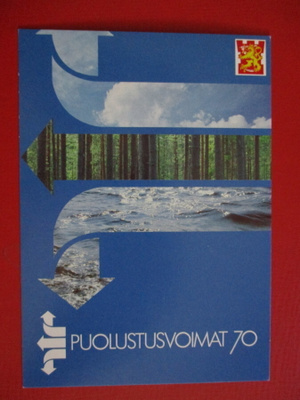 POSTIKORTTI - PUOLUSTUSVOIMAT 70v. -88 (K12-S126)