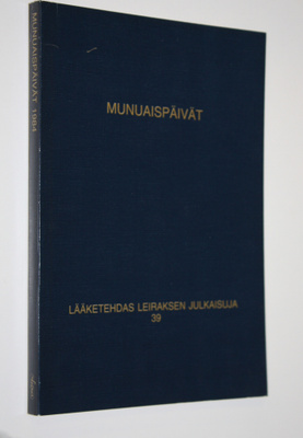 Munuaispäivät : Leiraksen 28 luentopäivät lääkäreille 1984
