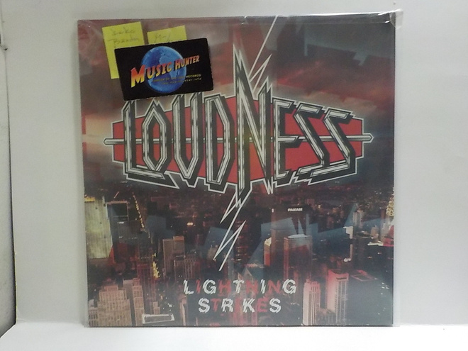LOUDNESS - LIGHTNING STRIKES M-/EX+ LP + KOKO BÄNDI NIMIK