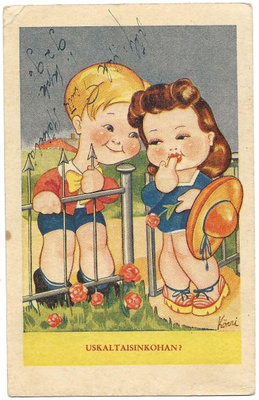 Yrjö Könni Me kaksi (1943) kenttäpostia