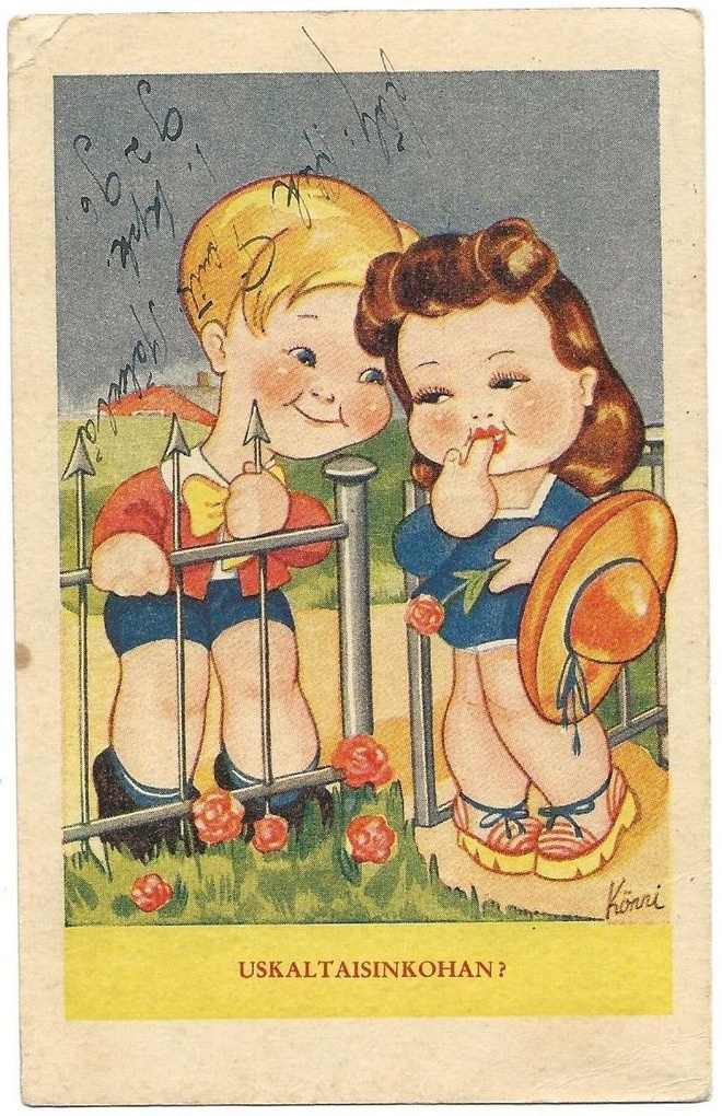 Yrjö Könni Me kaksi (1943) kenttäpostia