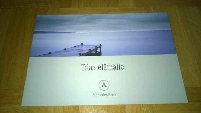 Esite Mercedes C-sarja farmari S203, 2000