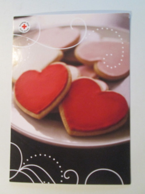 KULKEMATON SYDÄN PIPARIT PUNAINEN RISTI PALETTI HALLMARK