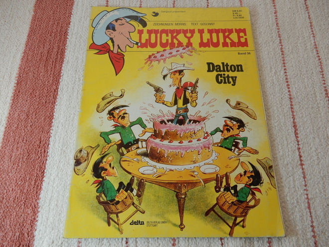 LUCKY LUKE - DALTON CITY - SAKSANKIELINEN
