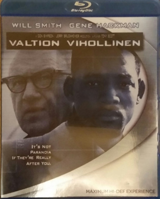 Valtion Vihollinen -Blu-Ray.SUOMIJULKAISU