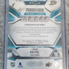 LUCAS DOSTAL 2022-23 UD Black Diamond Rookies Auto /49 *RC* - pikkukuva 2