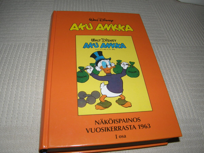 Aku Ankka Näköispainos vuosikerrasta 1963 I osa